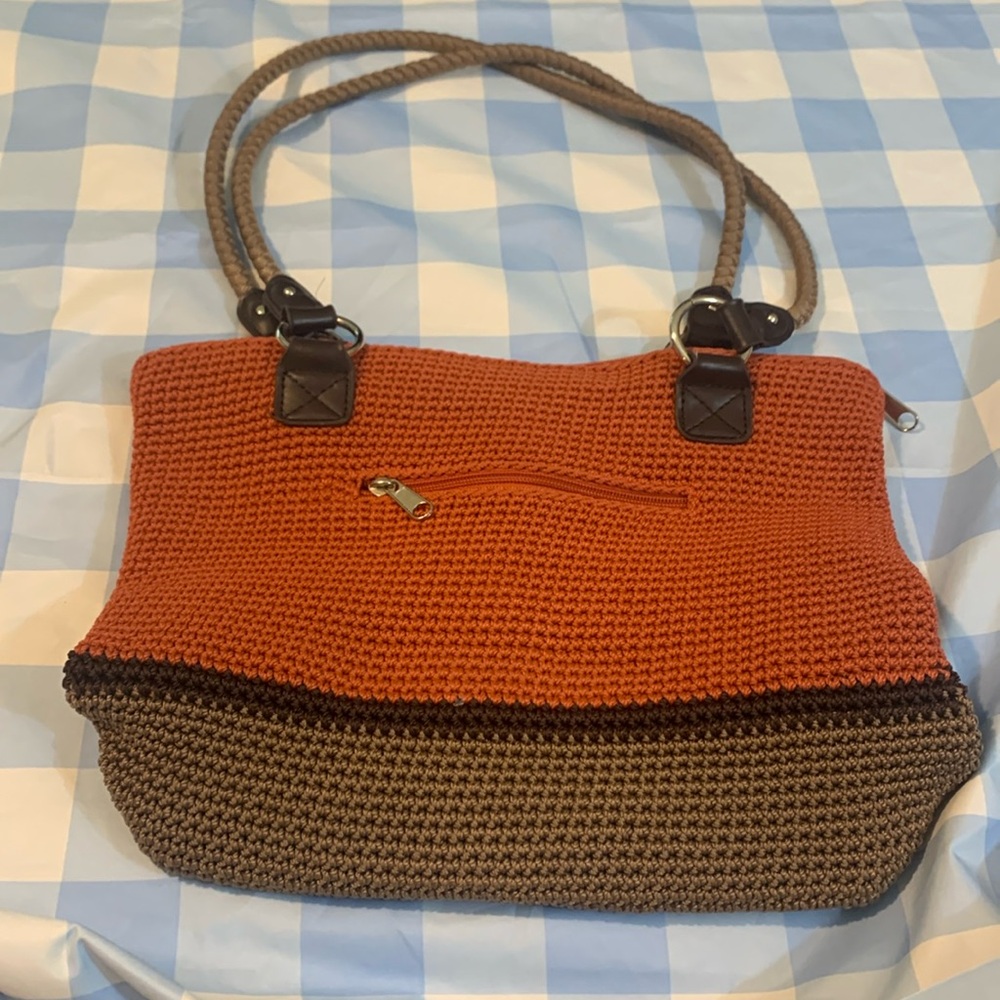 VNTG. LAGENLOOK Shoulderbag,Woven,Coastal,Boho,Croft& Barrow,Tri-Color.3-Season!